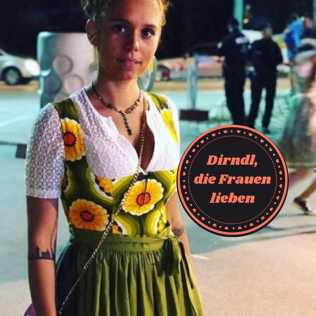 Dirndl die Frauen lieben. Retro Dirndl und  Kundinnen von mein herzblut 