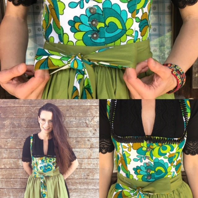 Wo Dirndl Schleife binden