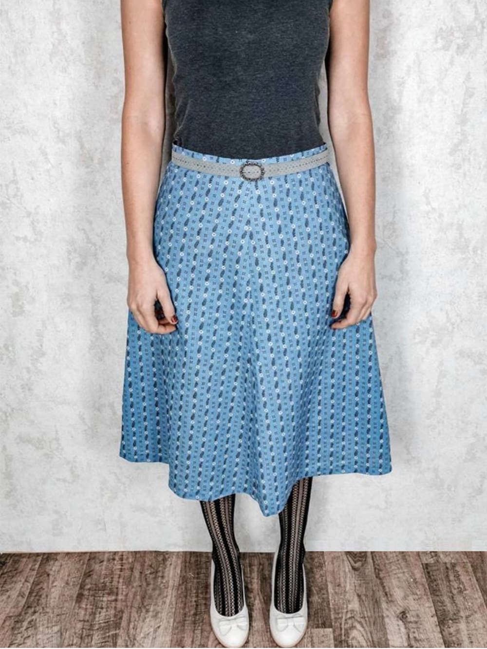Trachtenrock retro Vintage Stil mein herzblut Shop Dirndl 