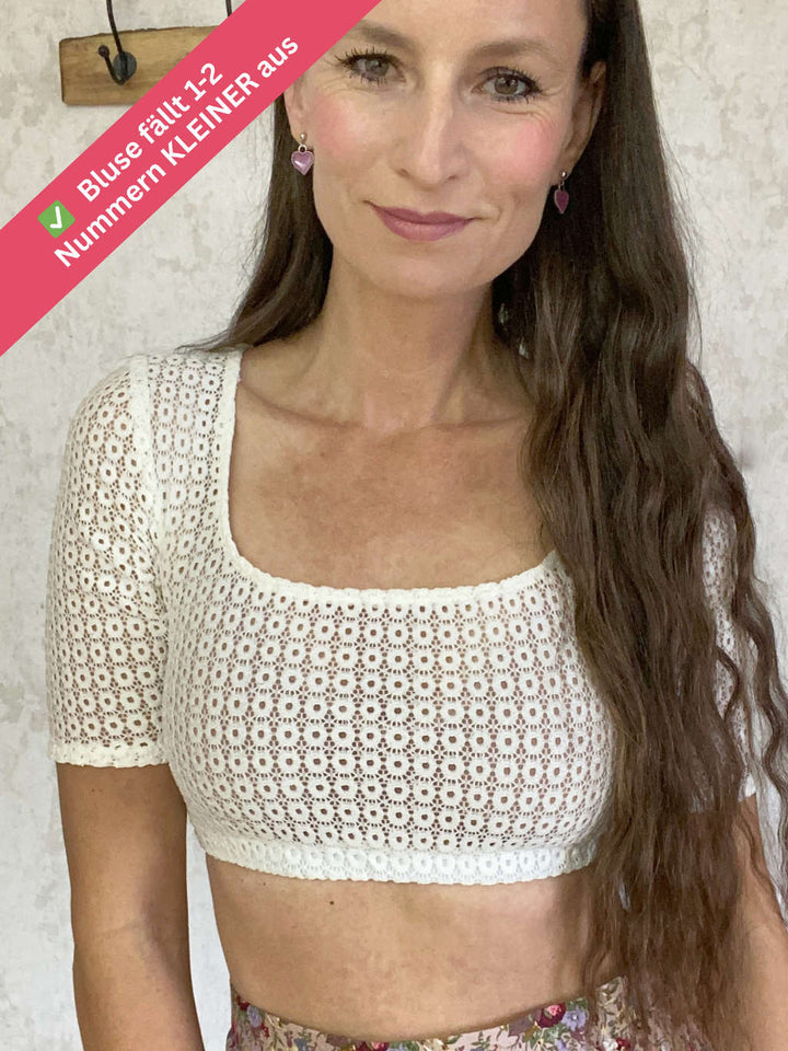 Dirndl blouse Paula ecru