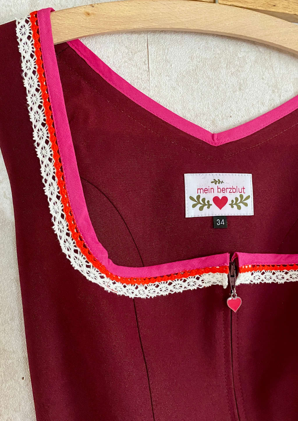 Dirndl "Burgundi"
