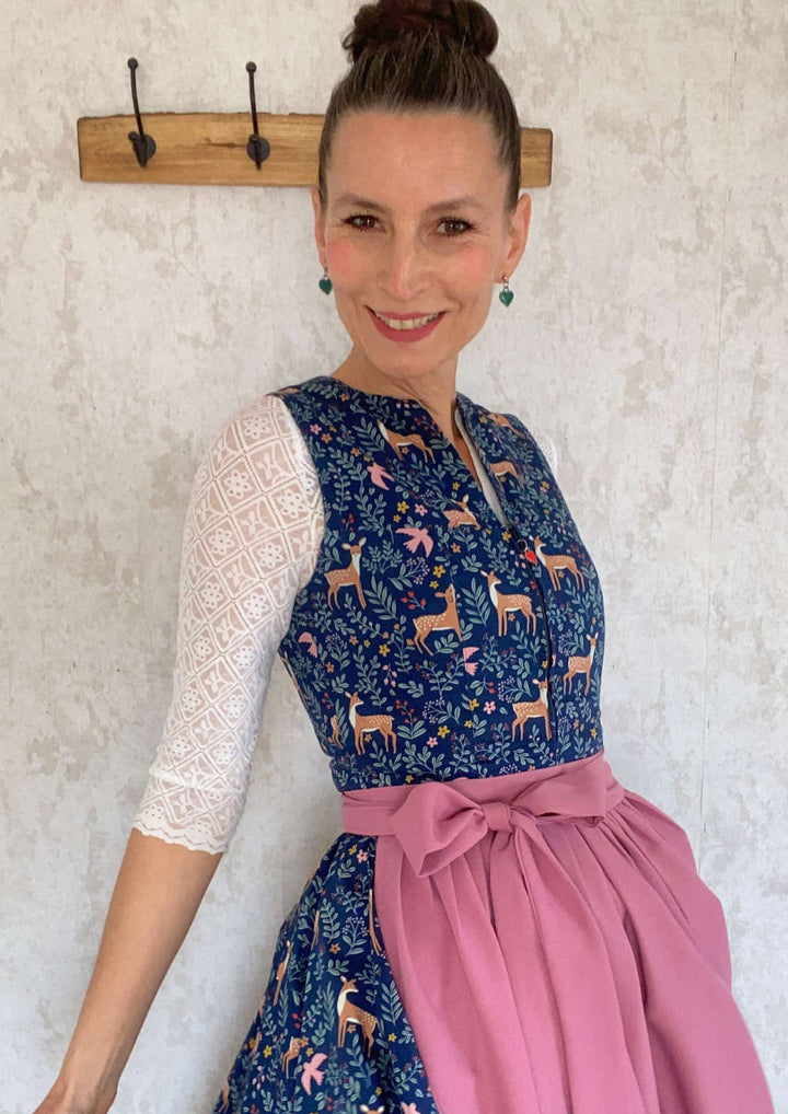 langarm Dirndlbluse