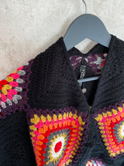 Hippie crochet jacket