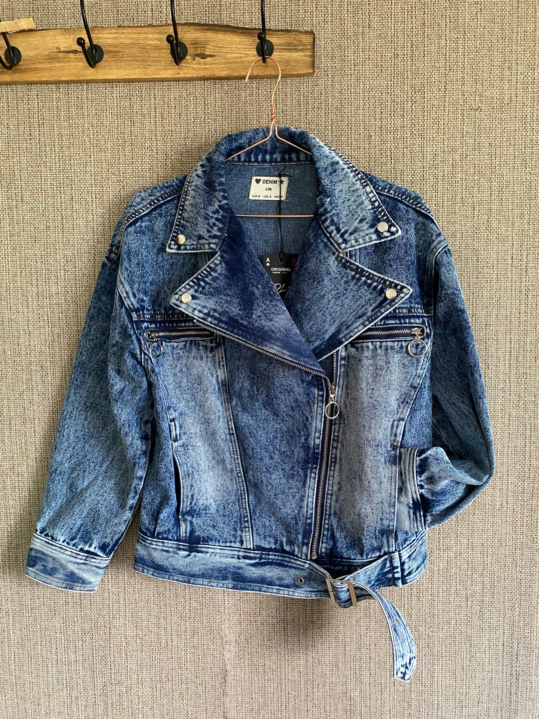 Jeans Jacke stone washed