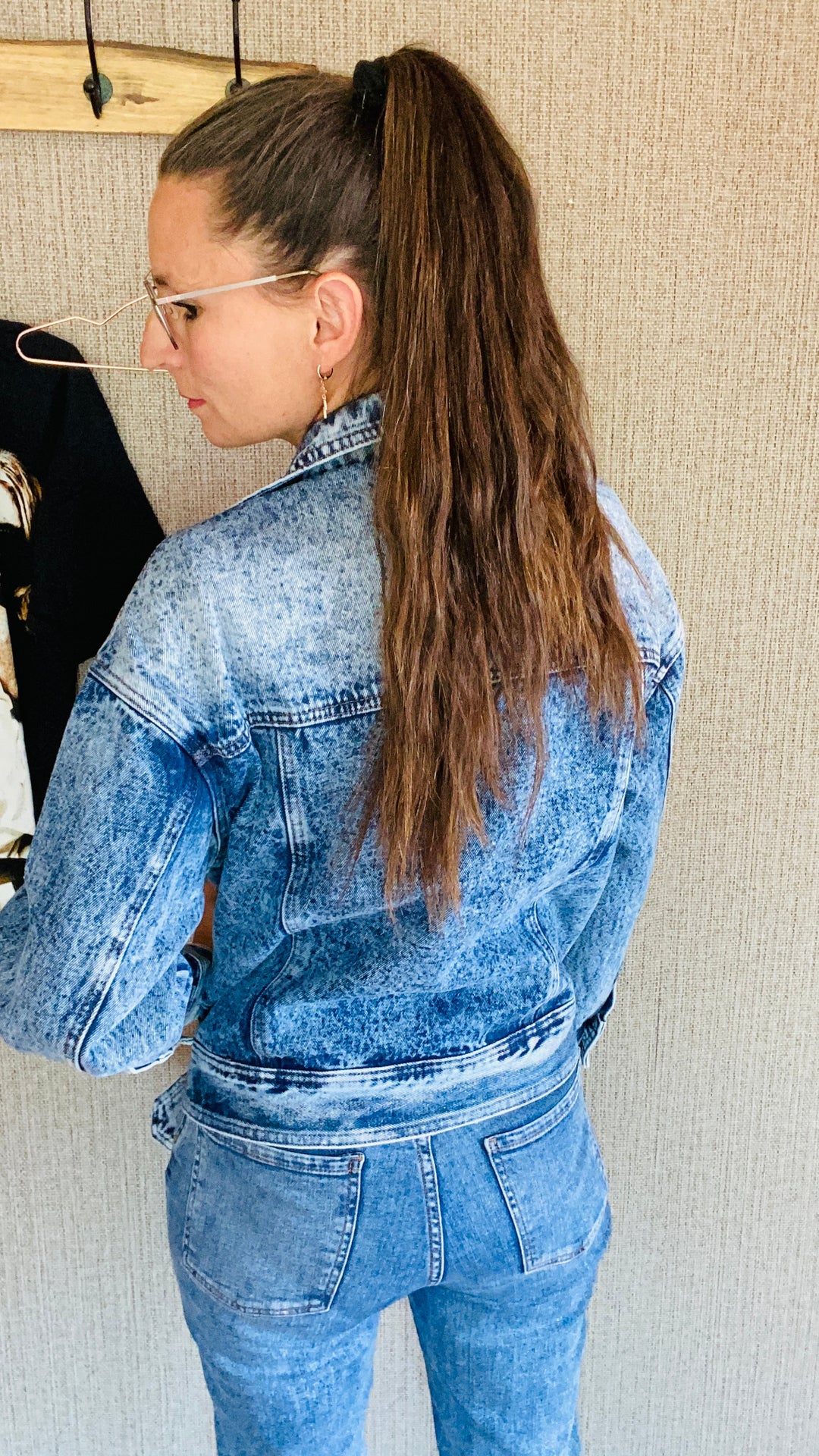 Jeans Jacke stone washed