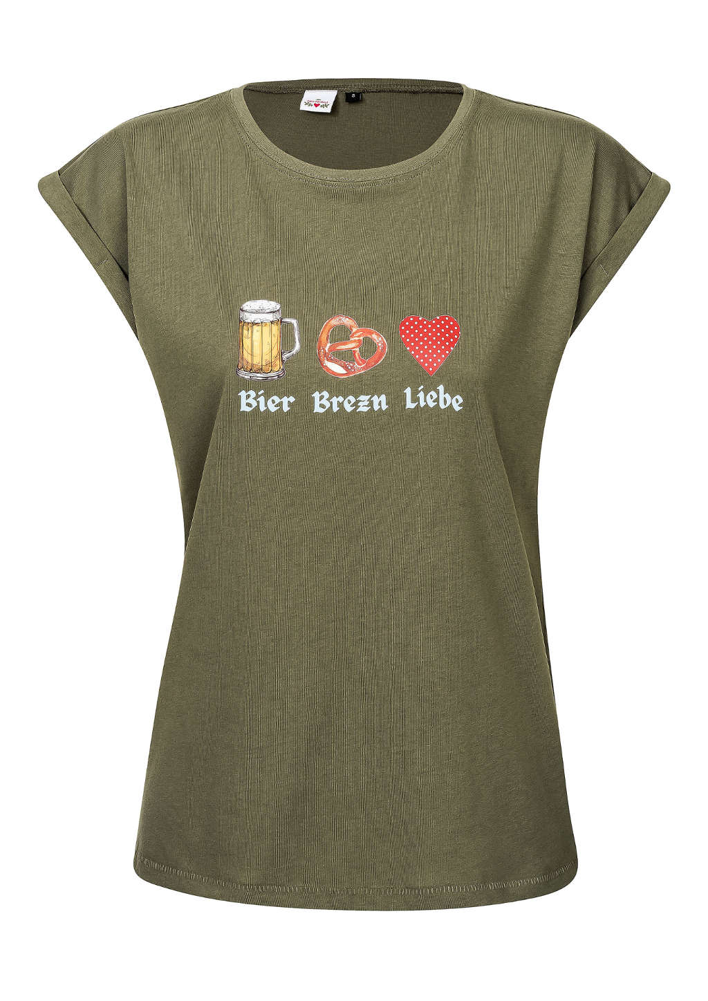 Shirt zur Lederhose Bier Brezen Liebe 