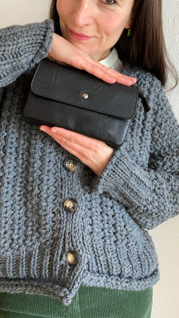 Retro Stil kleine schwarze Tasche herzblut Shop