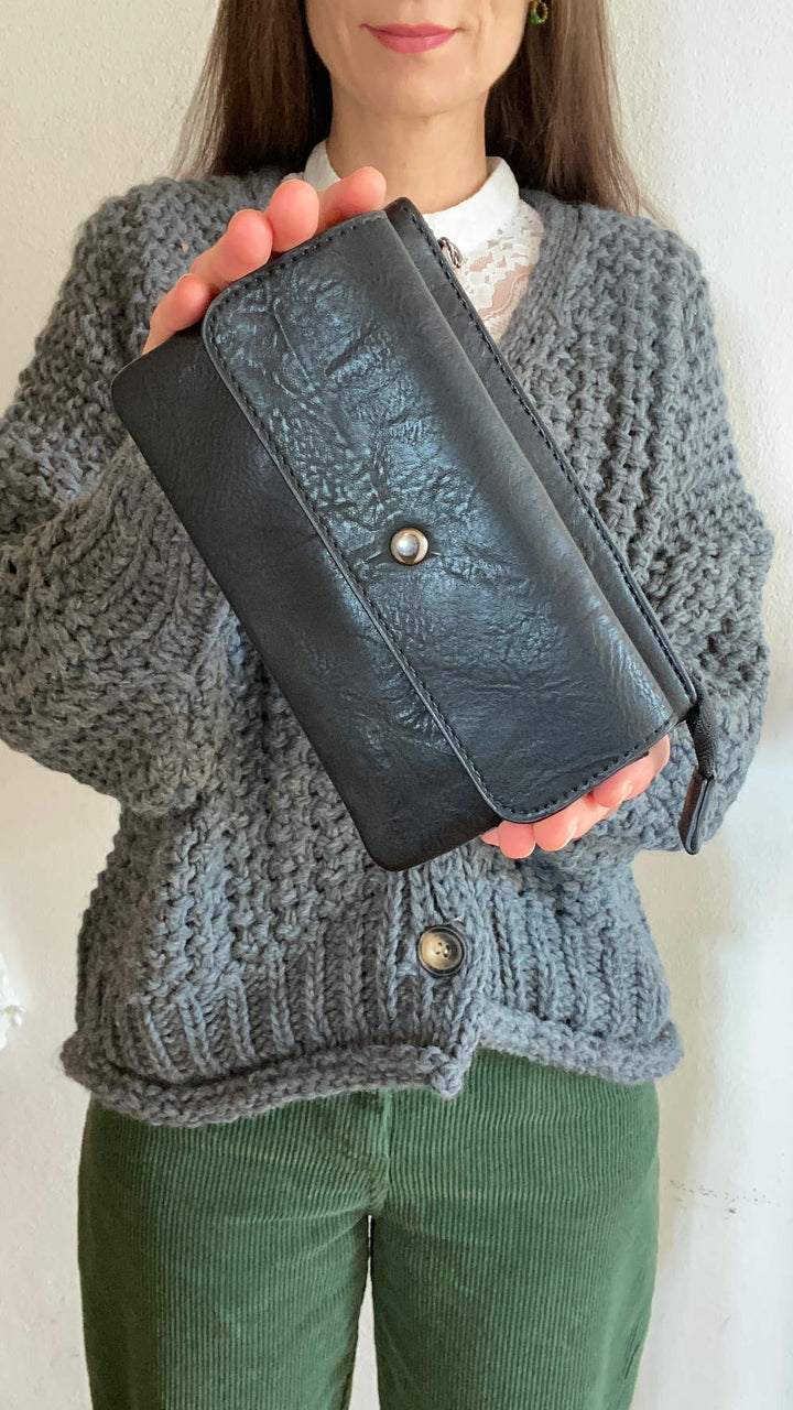 ausgefallene schwarze Tasche für jeden Anlass