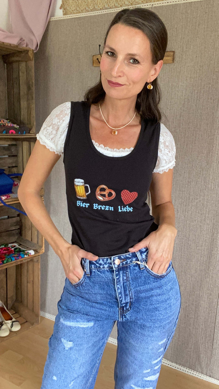 Tank Top bayrisches Shirt für das Oktoberfest