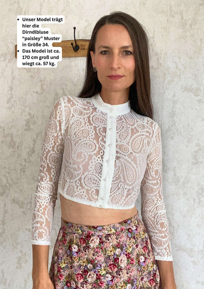 Bluse "Paisley" Muster