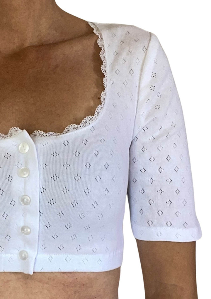 Dirndl Bluse Vintage Optik mein herzblut Shop Bayern 