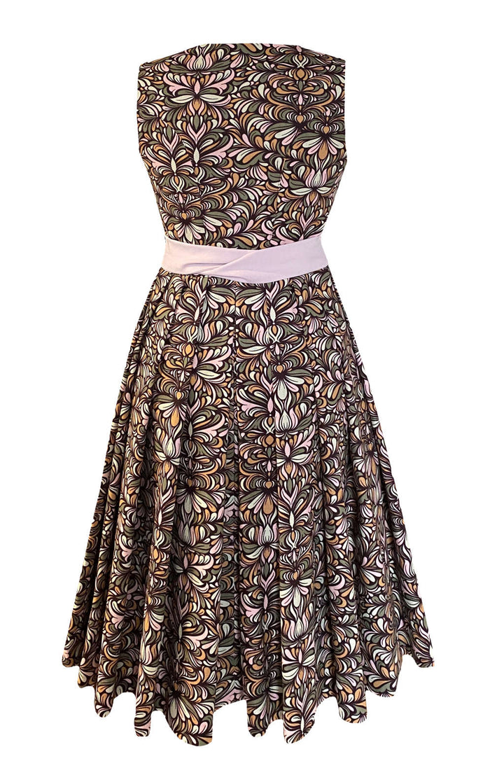 Dirndl Boho rosa grün mein herzblut shop Niederbayern