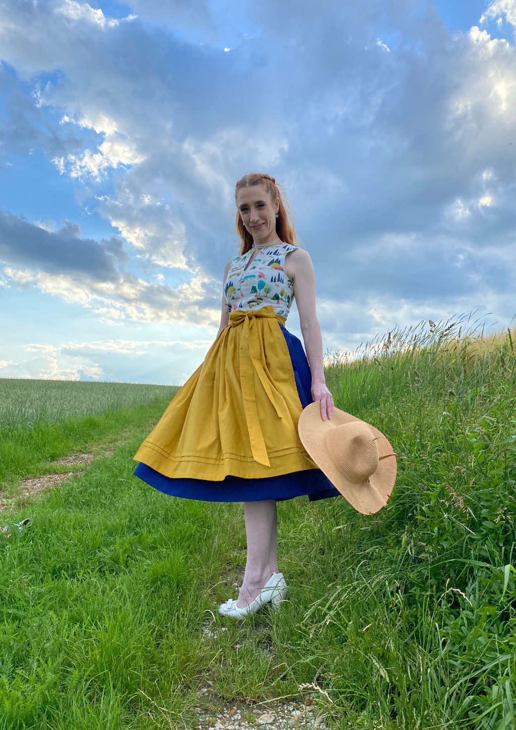 Retro Dirndl "camper"