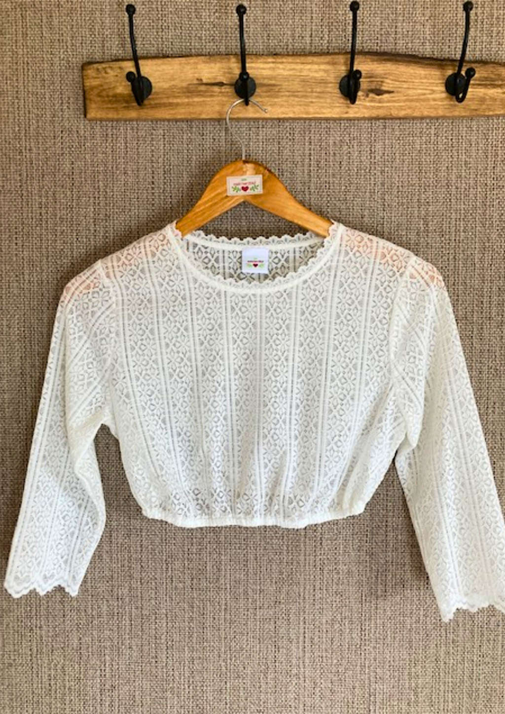 Bluse dreiviertelarm