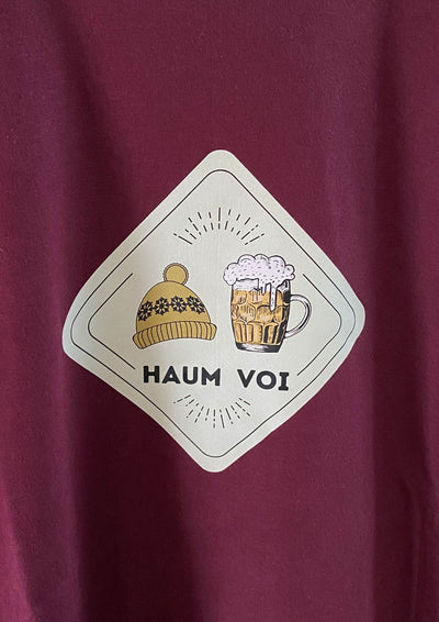 Niederbayrisches Volksfest T-Shirt "haum voi" herzblut Shop 