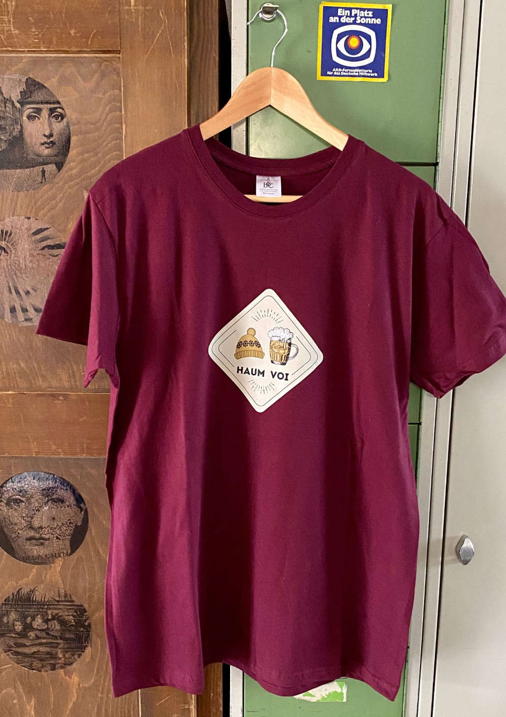 bayrisches Volksfest Gaudi T-Shirt "haum voi". 