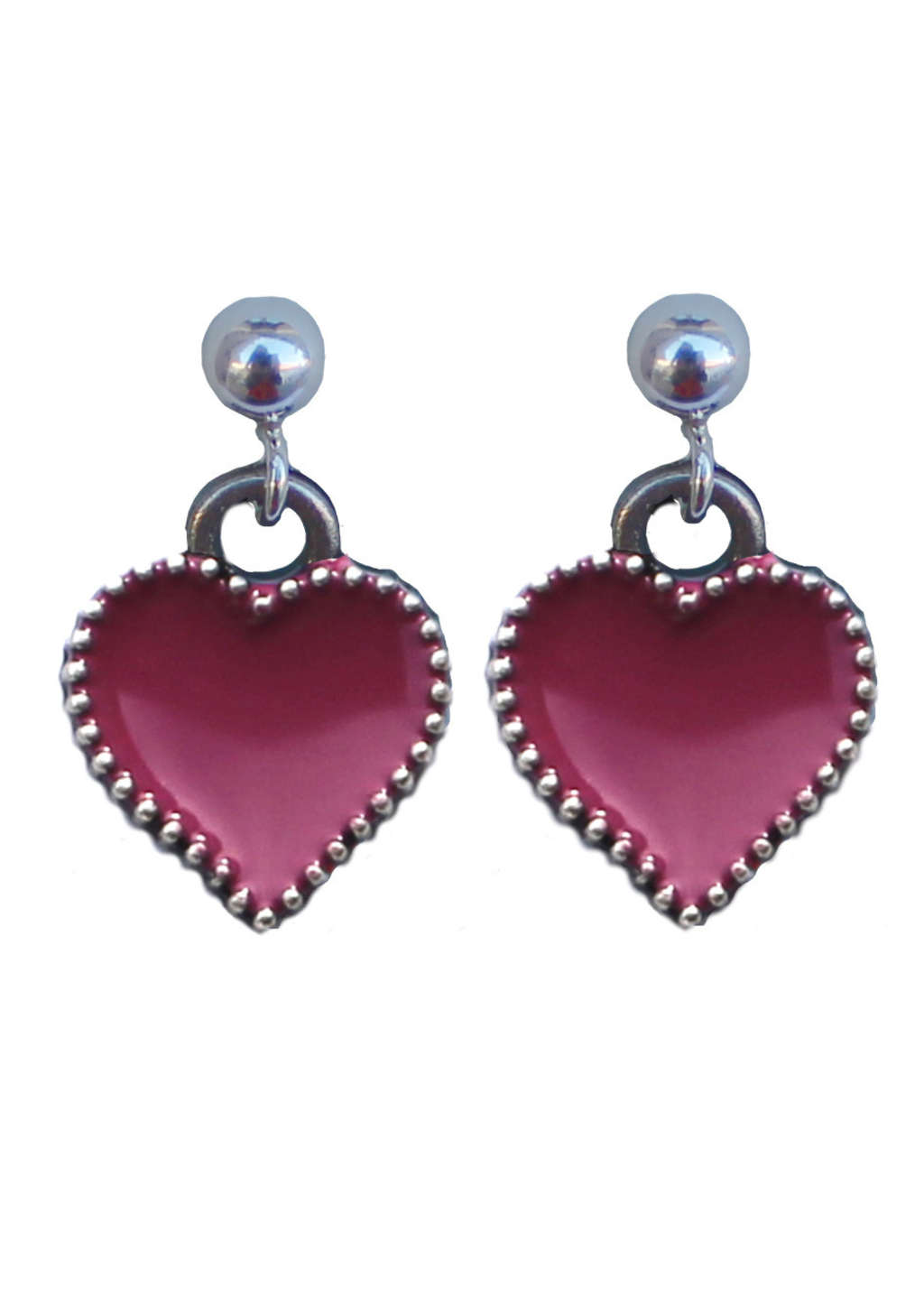 Ohrringe pink herzblut Shop