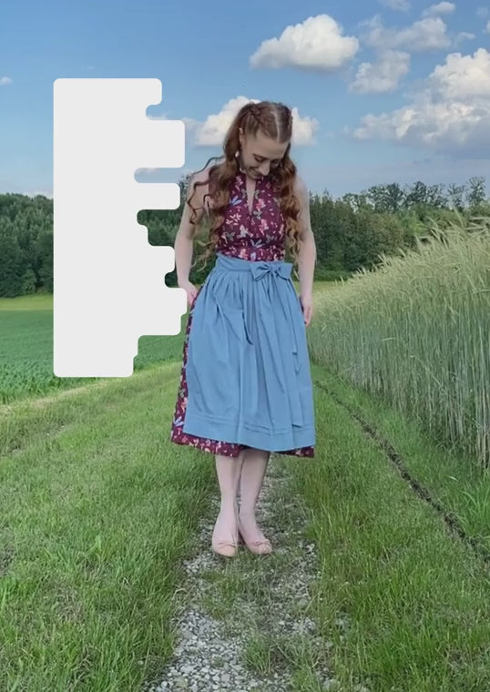 Dirndl Fee und Pilze 