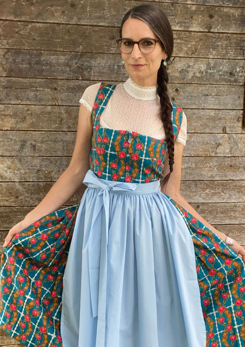 Trachten im Vintage Stil der 70er Jahre
