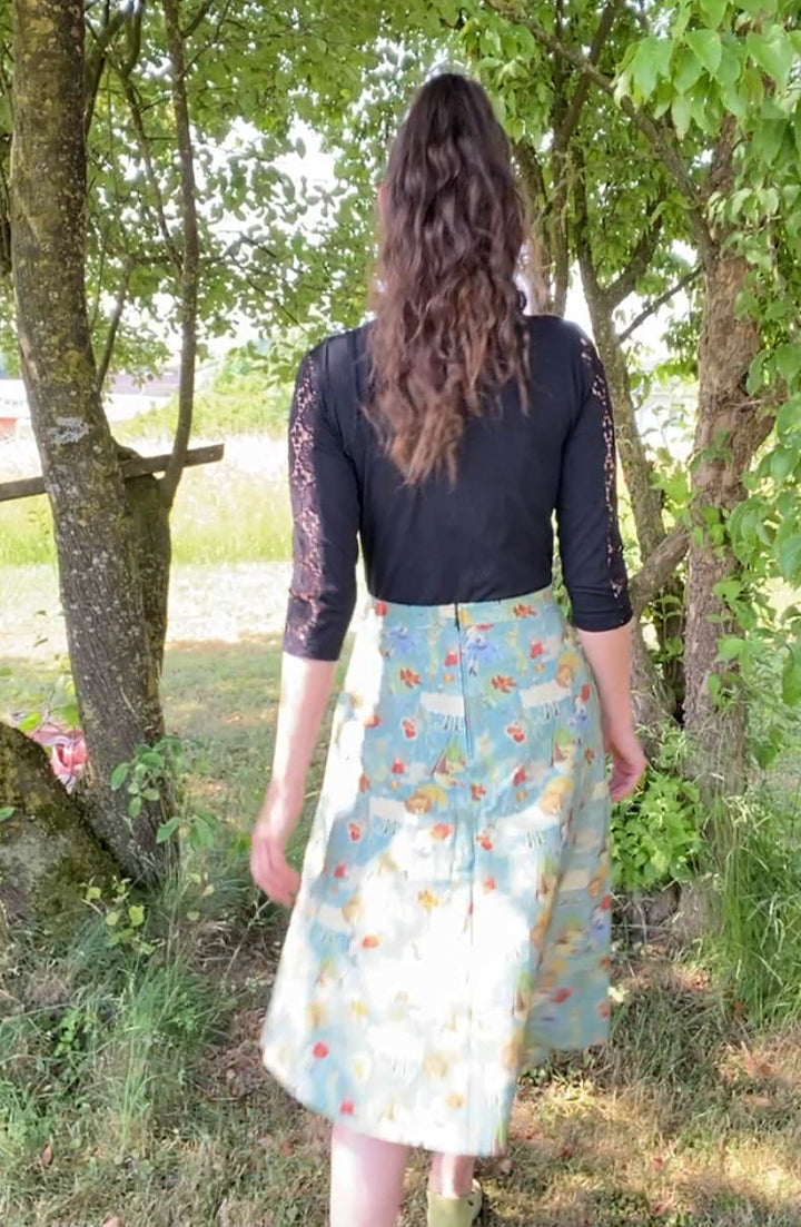 Wäsche Dirndl-Body in schwarz 