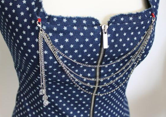 Jeans Mieder Stars 