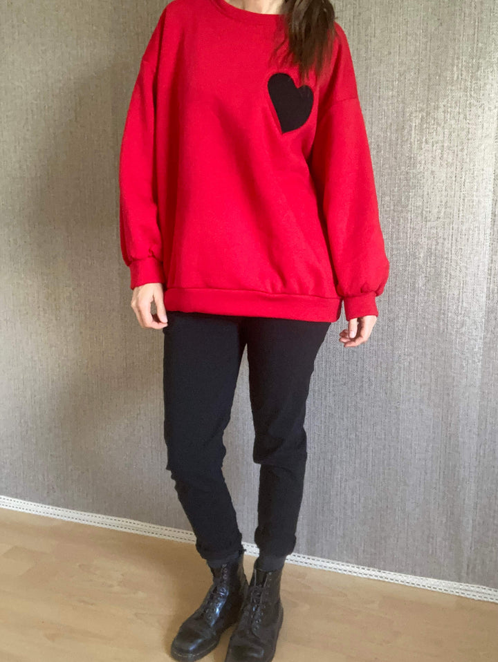 Einfach schöne und bequeme Hose aus stretch in schwarz mein herzblut Onlineshop