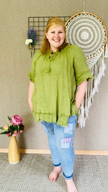Blouse tunic in 2 colors