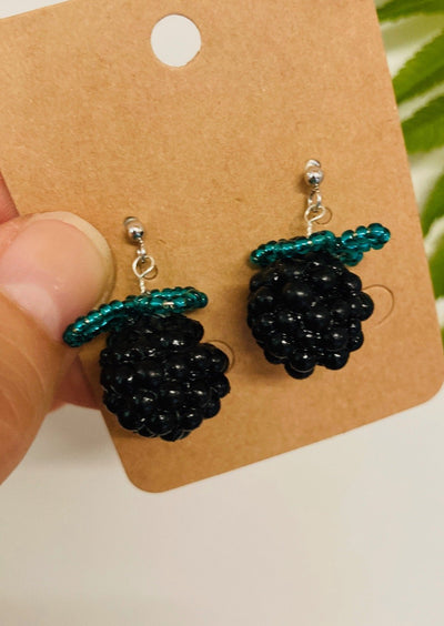 Earrings blackberry