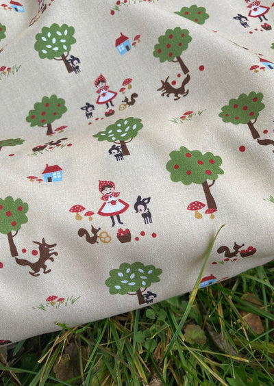 Little Red Riding Hood fabric