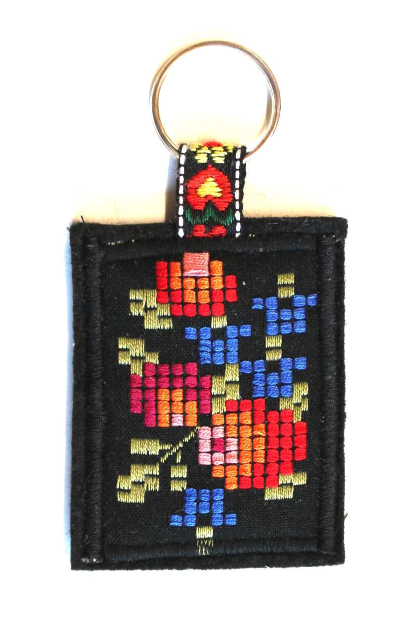Keychain embroidery